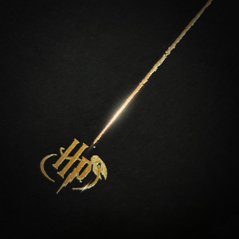 Artprint La Baguette d'Harry dorure à chaud - Harry Potter