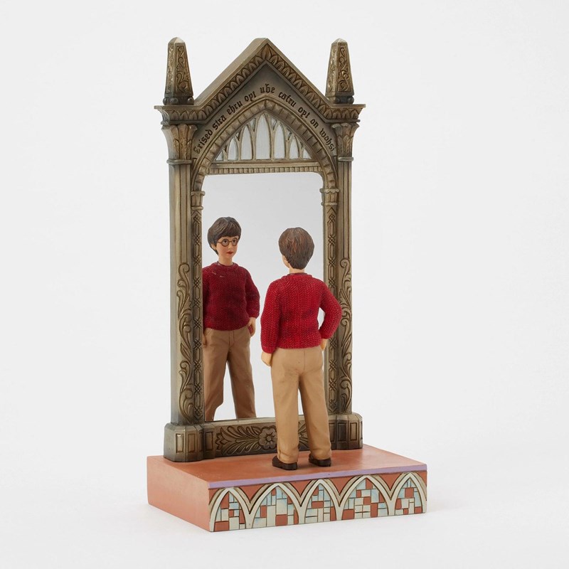 Figurine Harry Potter devant le miroir du Rised par Jim Shore