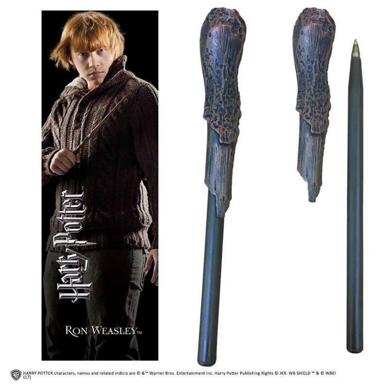 Stylo-baguette & marque-page Ron Weasley