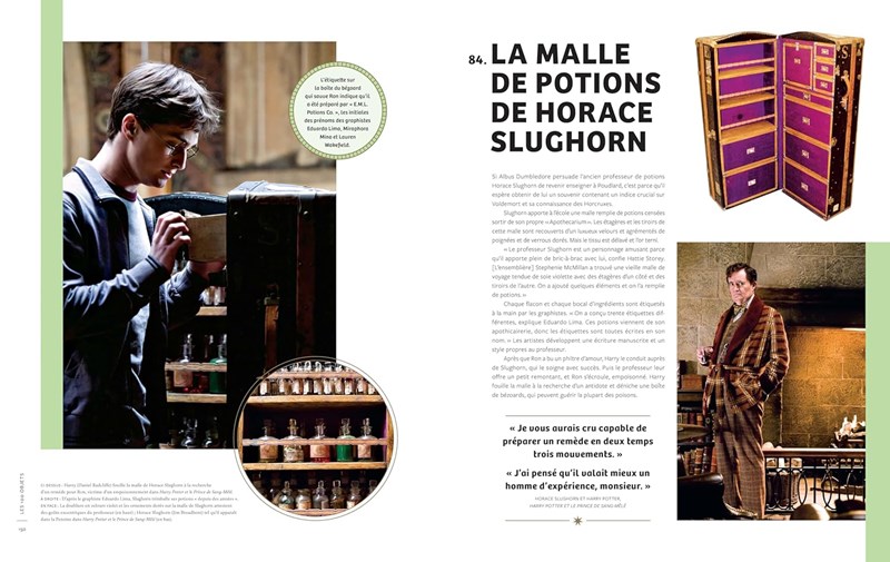 100 Objets cultes et emblématiques de la saga Harry Potter
