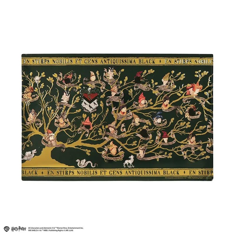 Plaque métallique Tapisserie des Black - Harry Potter