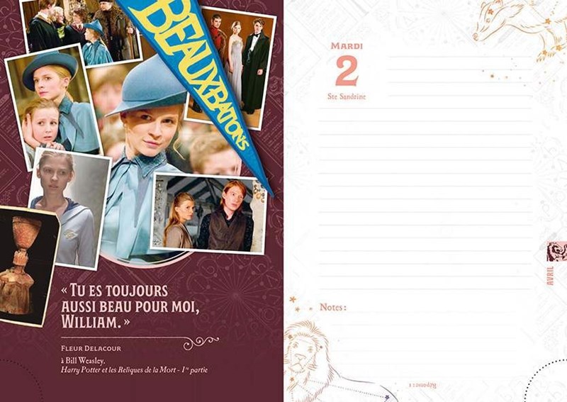 Agenda Harry Potter 2023-2024 - Fières d'être sorcières