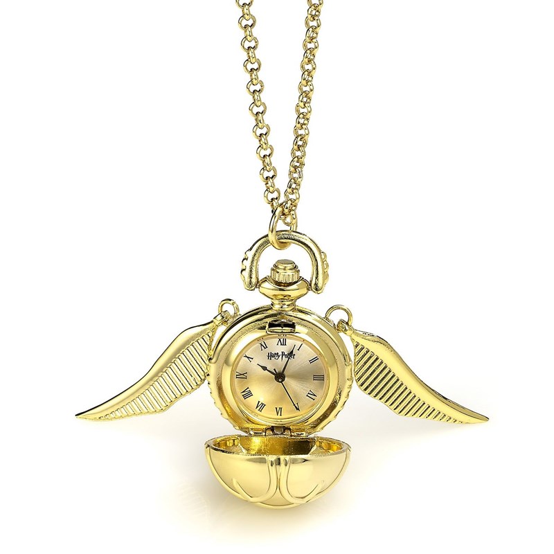Collier montre vif d'or - Harry Potter