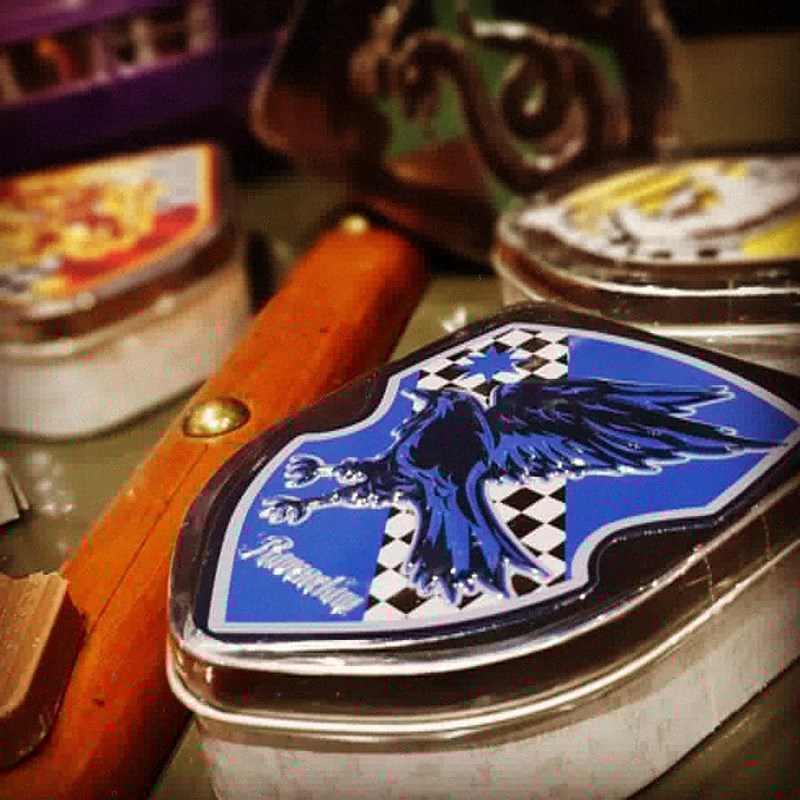 Boîte à bonbons métallique Maisons Poudlard - Harry Potter