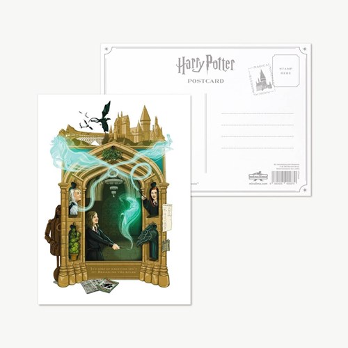 Carte postale Harry Potter par MinaLima - 'It's sort of exciting isn't it? Breaking the rules'