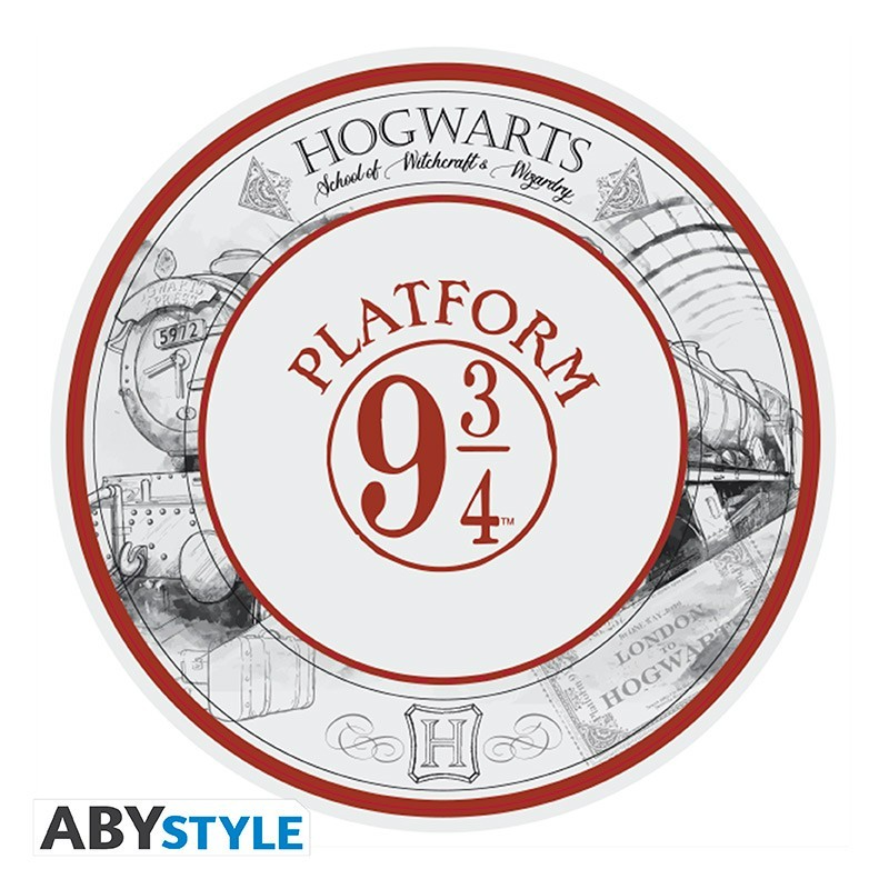 Set 4 assiettes Harry Potter en porcelaine