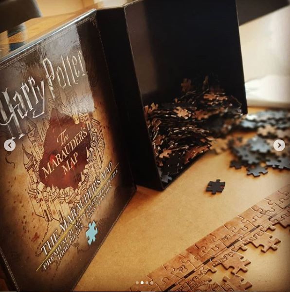 Puzzle Carte du Maraudeur - Noble Collection - Harry Potter