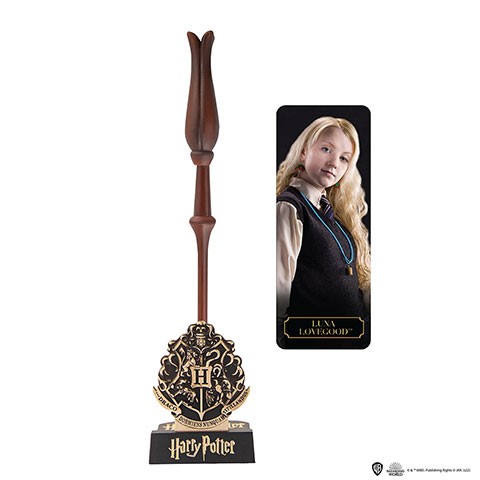 Stylo baguette sur socle Luna Lovegood