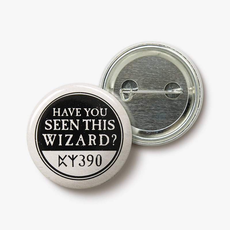 Badge Harry Potter Ministère de la Magie - Have you seen this wizard