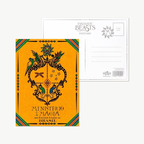 Carte postale insigne électoral Vicencia Santos - Les Animaux Fantastiques