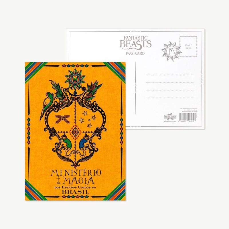 Carte postale insigne électoral Vicencia Santos - Les Animaux Fantastiques