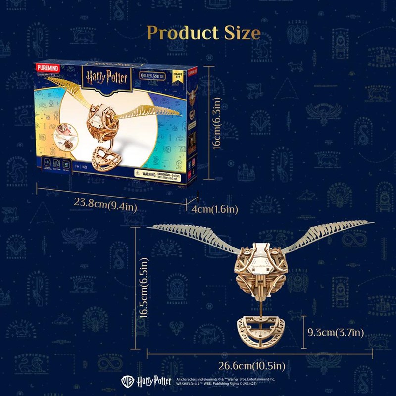 Puremind x Harry Potter Golden Snitch 1631