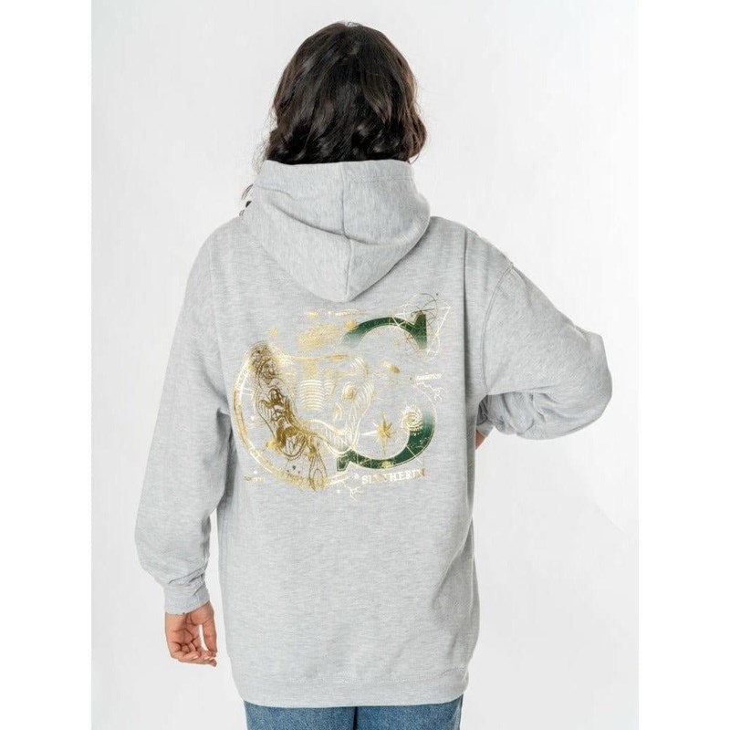 SWEAT A CAPUCHE HARRY POTTER ZODIAC - SERPENTARD