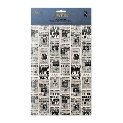 Papier cadeau & cahiers Mina Lima - Gazette du Sorcier