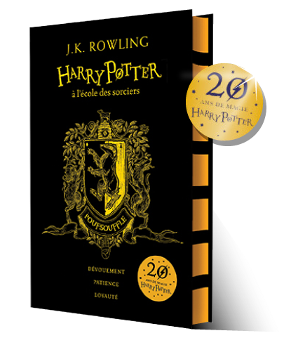 Edition Poufsouffle 20 ans Harry Potter à l'école des Sorciers