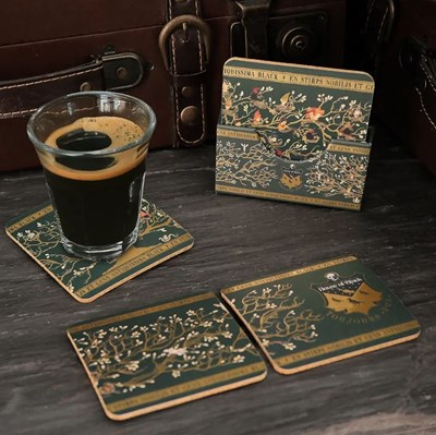sous-verres tapisserie famille black harry potter