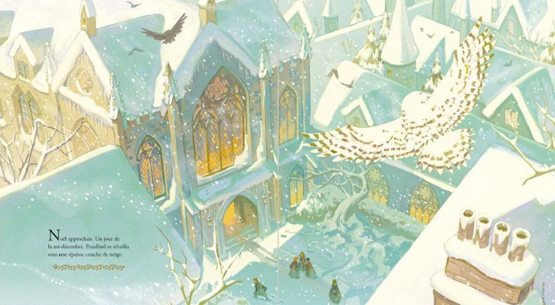 Noël à Poudlard - Livre Harry Potter