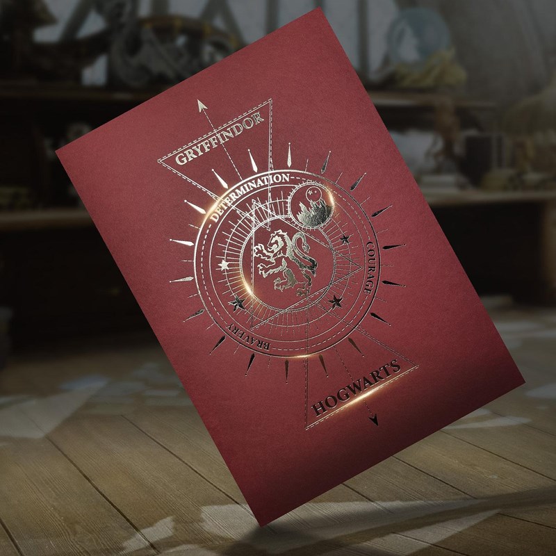 Artprint Gryffondor dorure à chaud - Harry Potter