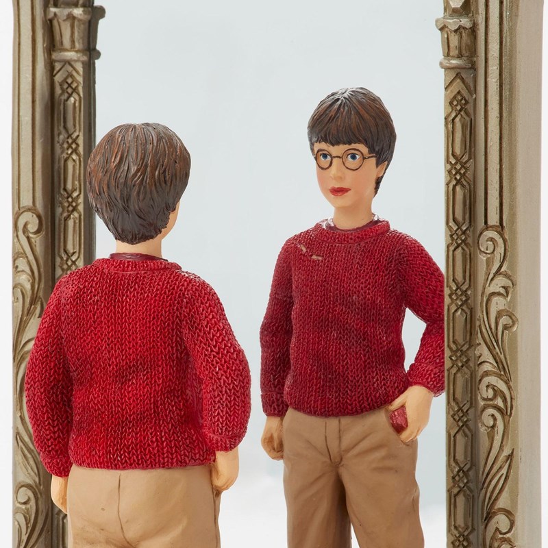 Figurine Harry Potter devant le miroir du Rised par Jim Shore