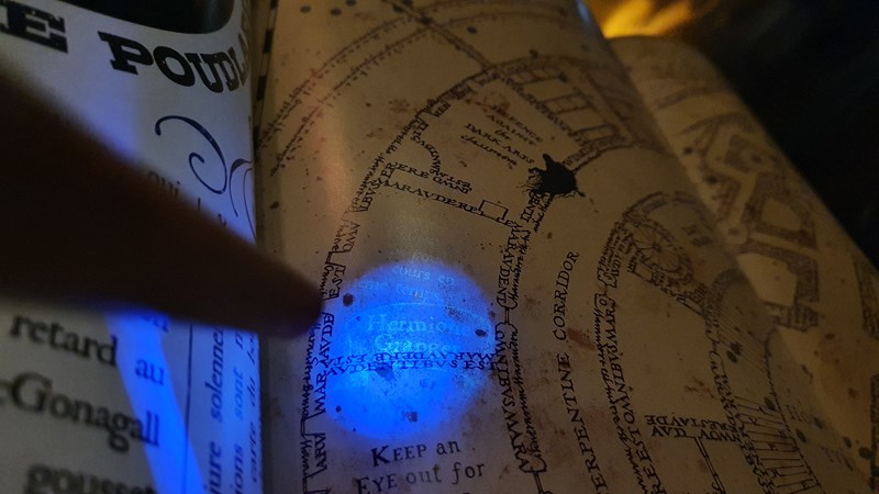 Livre La Carte du Maraudeur - Le Guide Magique