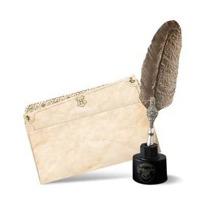 Set calligraphie plume et lettre - Harry Potter