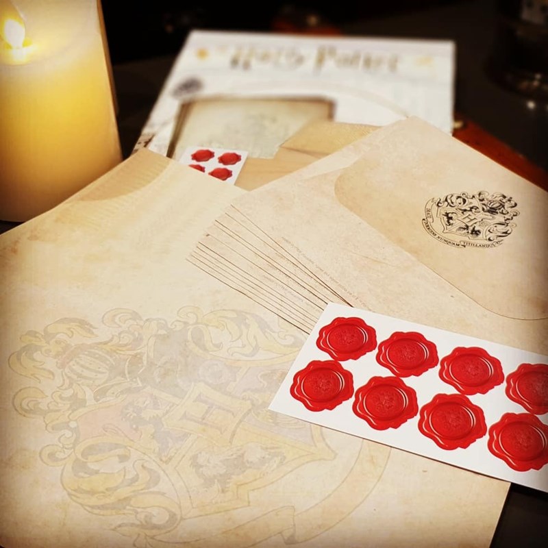 Set d'écriture et enveloppes Poudlard