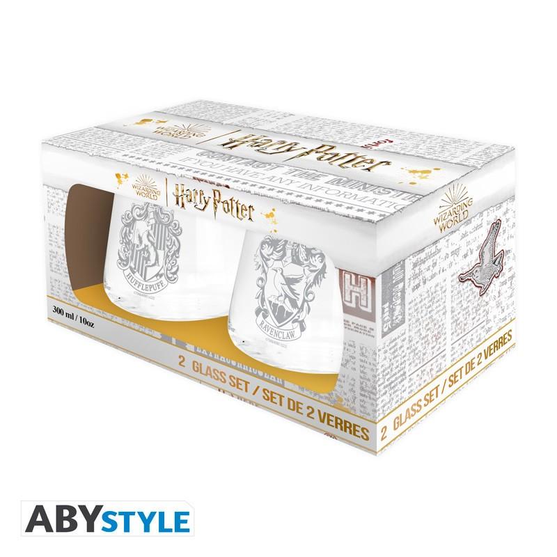 SET DE 2 VERRES SERDAIGLE POUFSOUFFLE - HARRY POTTER