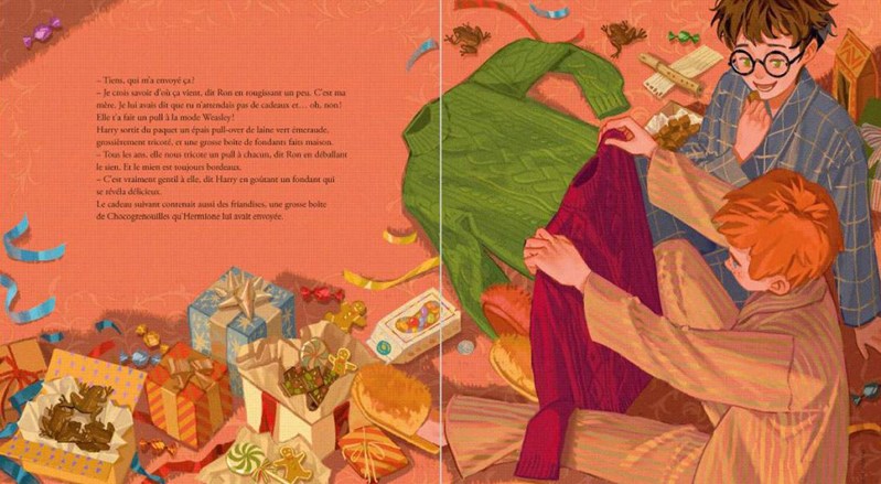 Noël à Poudlard - Livre Harry Potter