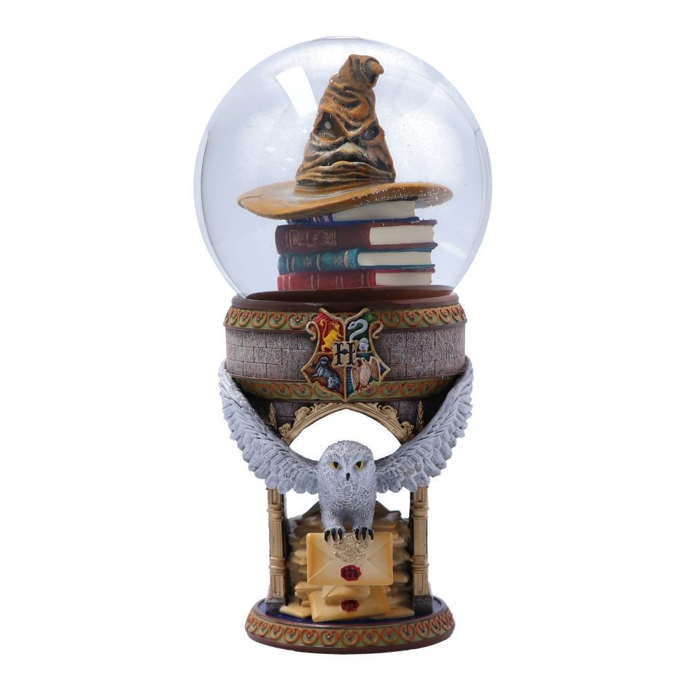 boule a neige harry potter choixpeau chouette hedwige livres poudlard8