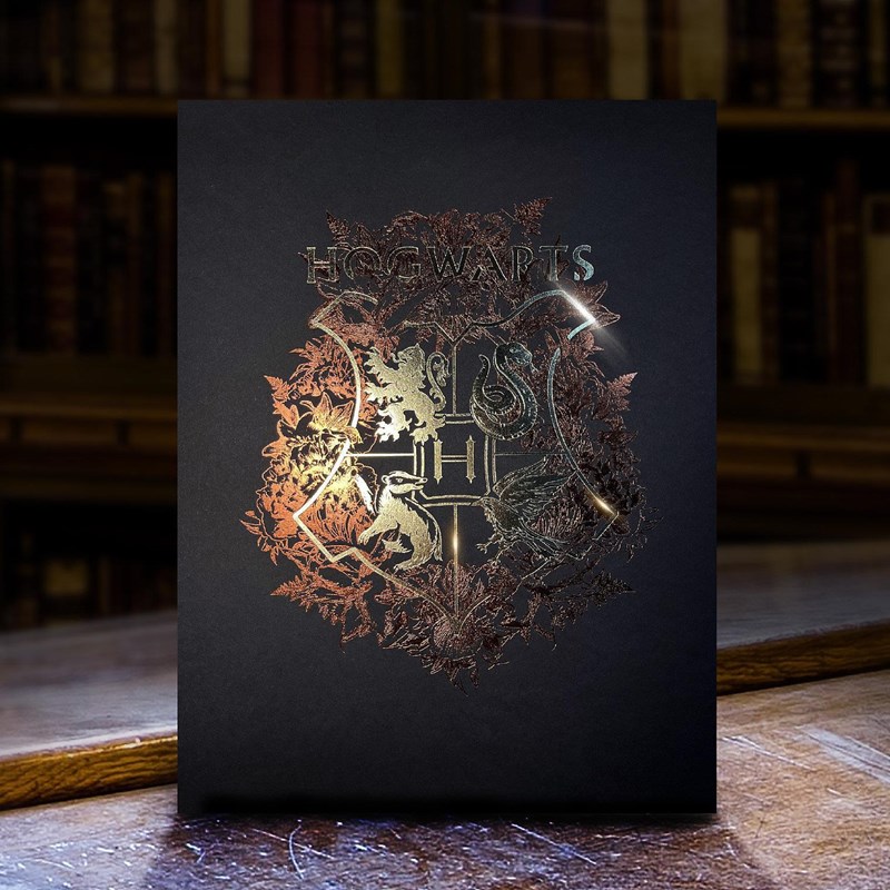 Artprint Poudlard dorure à chaud - Harry Potter