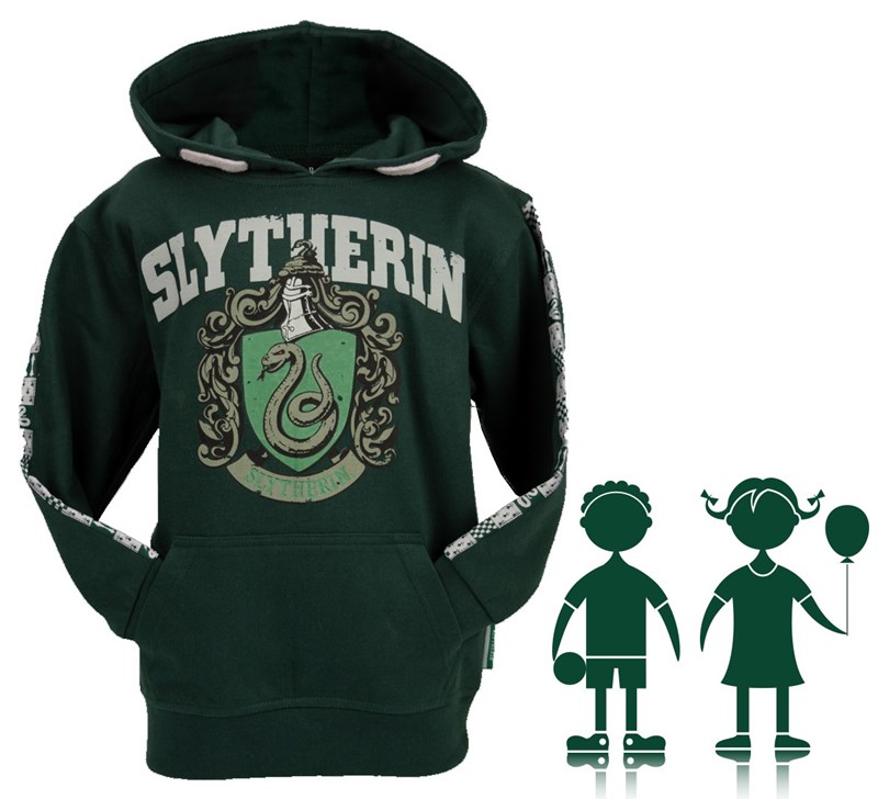 Sweat ENFANT à capuche Slytherin (Serpentard)