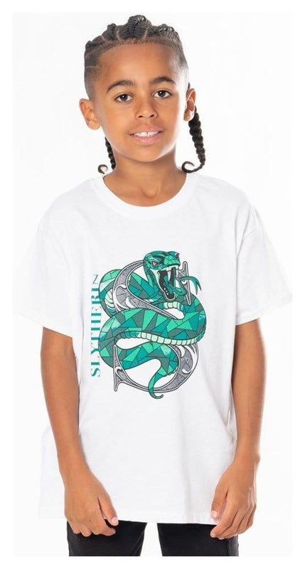 T-SHIRT ENFANT HARRY POTTER MOSAIC - SERPENTARD