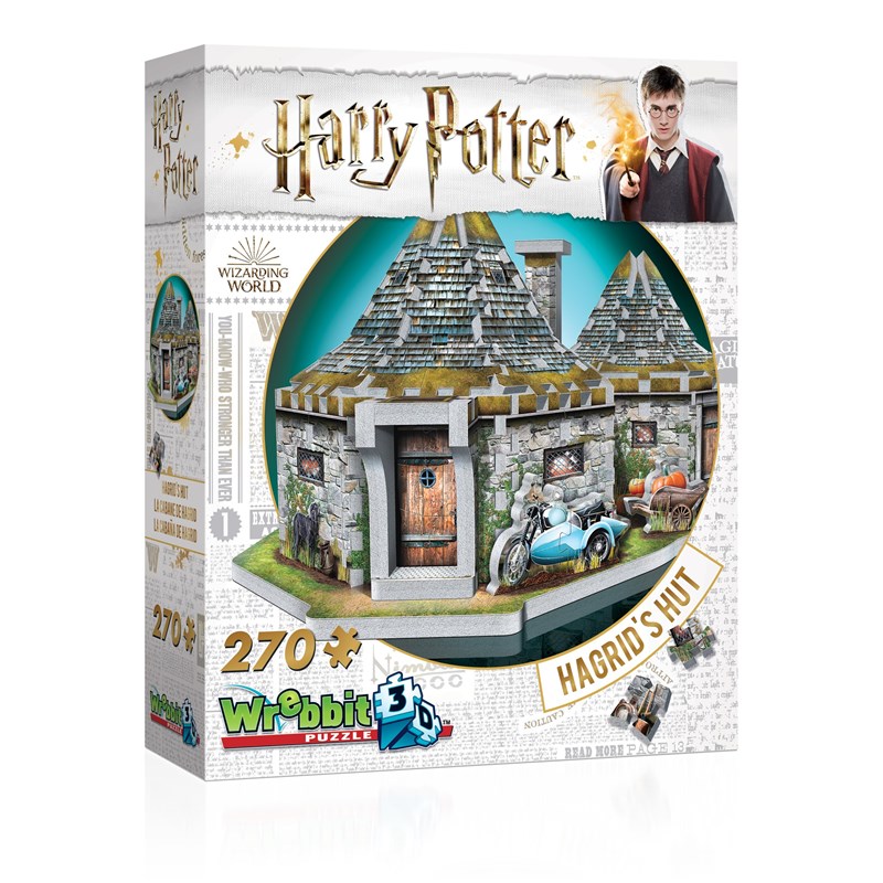 Puzzle 3D Cabane (Hutte) d'Hagrid