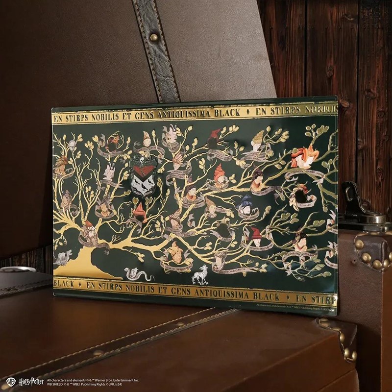 Plaque métallique Tapisserie des Black - Harry Potter